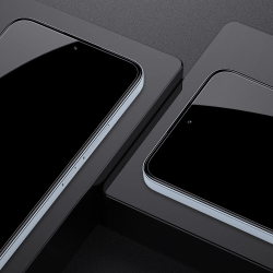 Защитное стекло на экран для Xiaomi 13 и 14, тонкие черные рамками и олеофобное покрытие, Veason