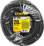 STAYER RC-315, КГ, 3 x 1.5 мм2, 20 м, 3700 Вт, IP44, силовой удлинитель-шнур (55026-20)