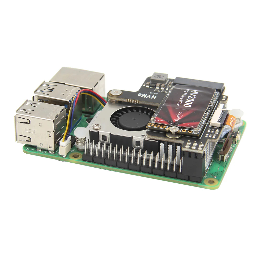 Плата X1003 SSD для Raspberry Pi 5 M.2 на NVMe ssd (2242, 2230)