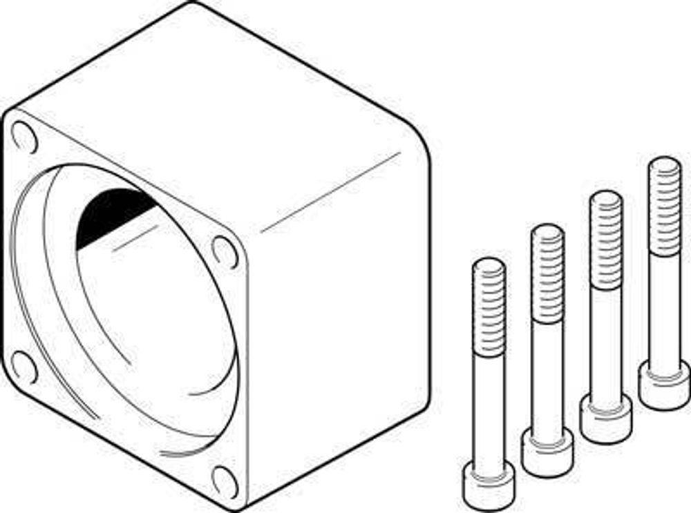 EAMK-A-D100-77A/B Корпус муфты