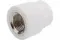 Муфта TEBO сварка ВР 20*1/2" белая 35151
