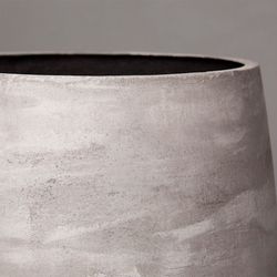 Кашпо BOWL CONCRETE GREY LIGHT D80 H45