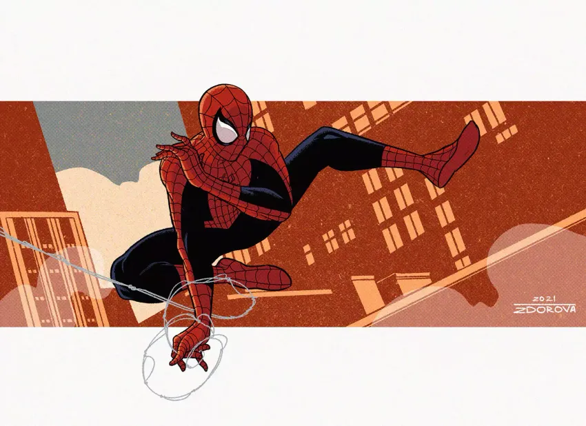 Открытка "Ultimate Spider-Man: Peter Parker"