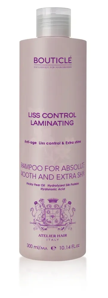 Разглаживающий ламинирующий шампунь - Bouticle Liss control laminating shampoo 300 мл