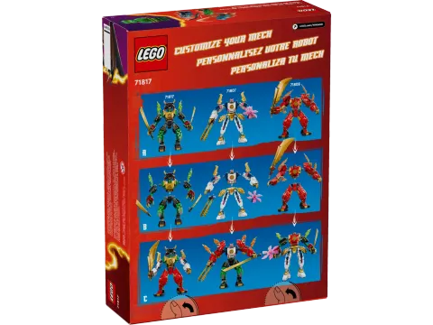 Конструктор LEGO Ninjago 71817 Боевой робот Ллойда со стихийной энергией
