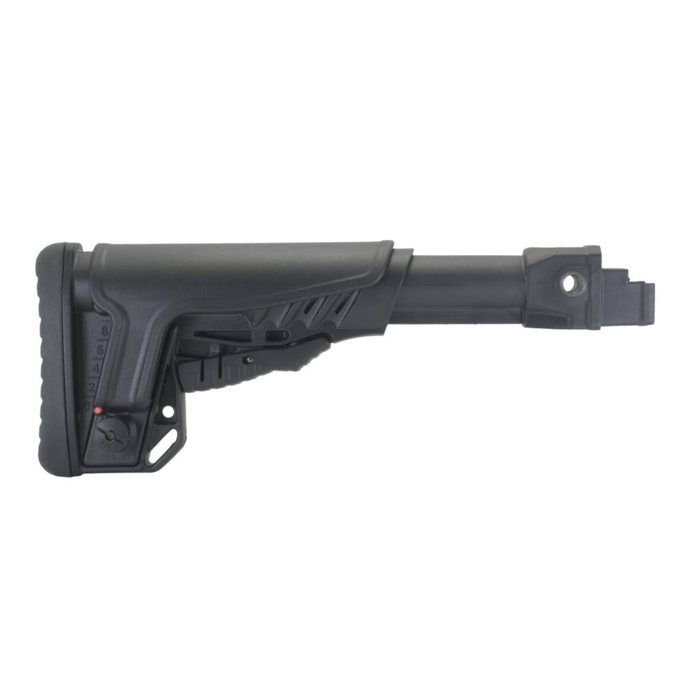 Телескопический приклад АК-74, DLG Tactical. Черный