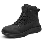 QIANGREN 3515 High Top Shoes Men"s Outdoor Mountaineering Boots Hiking Training Shoes