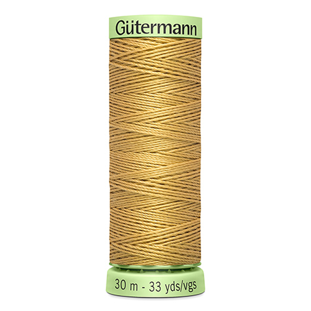 Нить Top Stitch 30/30 м для декоративной отстрочки, Gutermann, 893 бежево-желтый