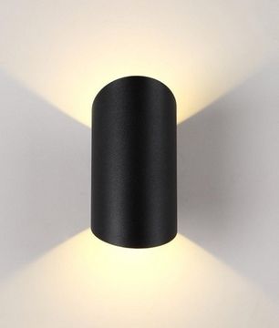 Уличный настенный светильник CLT 134W BL черный Crystal Lux