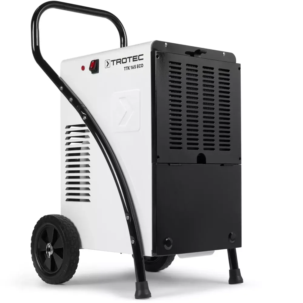 Осушитель воздуха TROTEC TTK 165 ECO мобильный - [до 52 л. за сутки / для S≈90 м²]