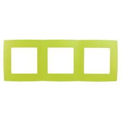 12-5003-26 ЭРА Рамка на 3 поста, Эра12, лайм | Эра 12