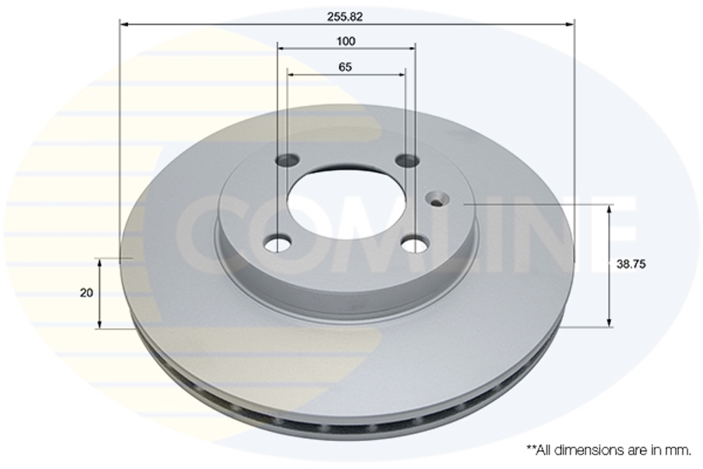 COMLINE - ADC1410V-CML - Brake Disc