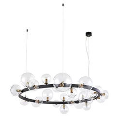 Подвесная люстра Vincent A7790SP-24BK Arte Lamp