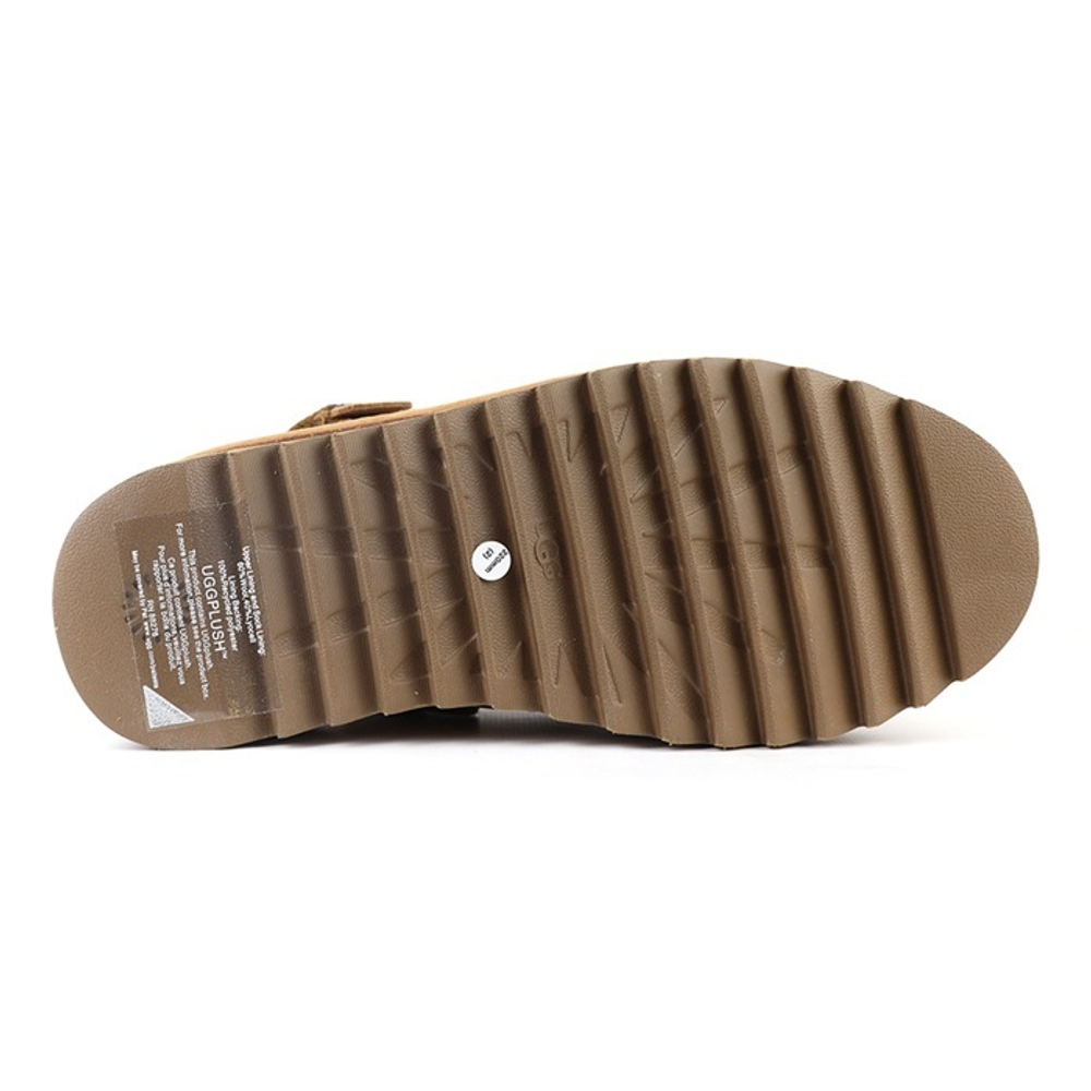 UGG Goldenstar Clog Platform Chestnut