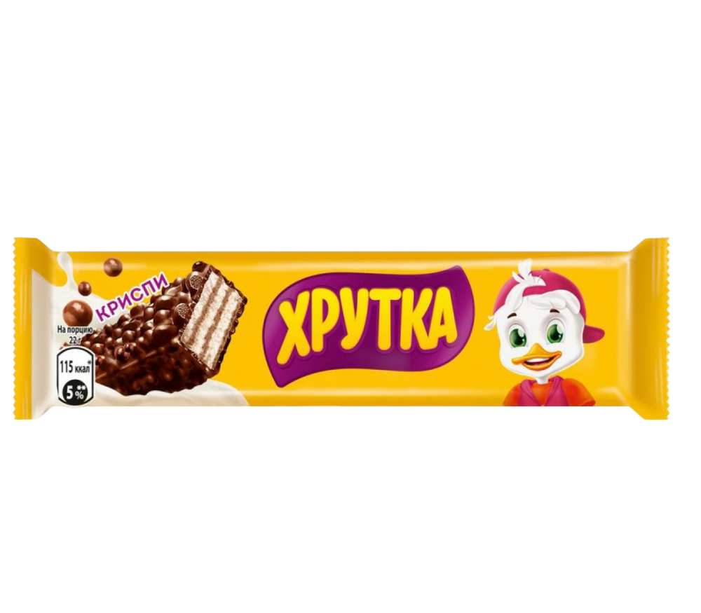 1566                ХРУТКА Криспи Конфета Вафл 36x22г