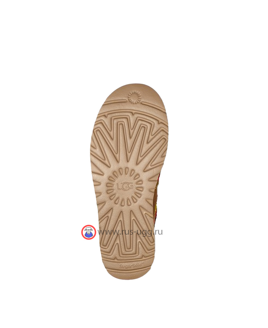 CLASSIC MINI BRAID PLATFORM Chestnut