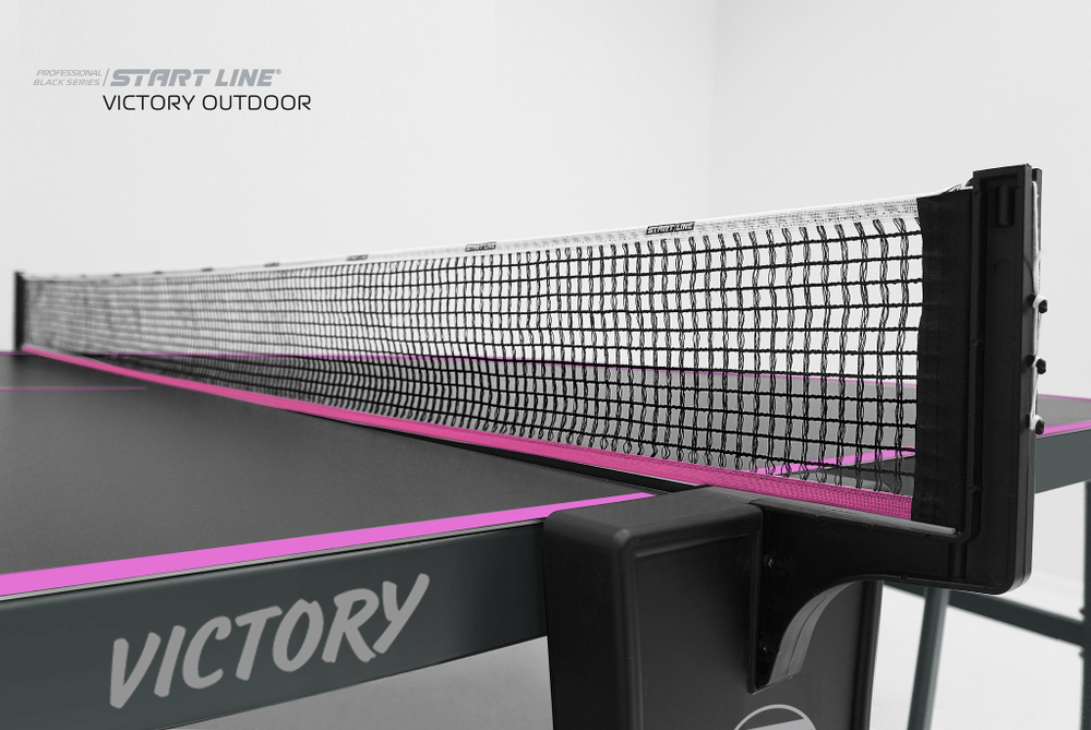 Стол теннисный VICTORY 6 Всепогодный Black