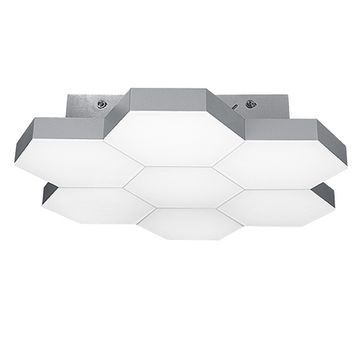Потолочный светодиодный светильник 750072 хром матовый 3000K 35W Favo Lightstar