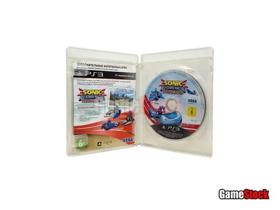 PS3 Sonic & All-Stars Racing Transformed (Б/У, Английская версия, BLES-01646)