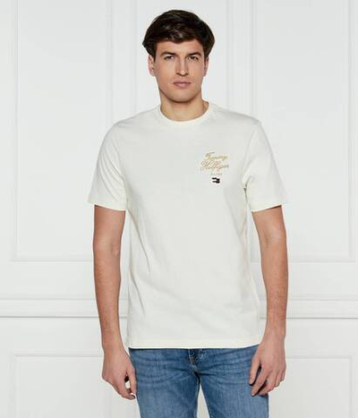Футболка Tommy Hilfiger - экрю(MW0MW38334)
