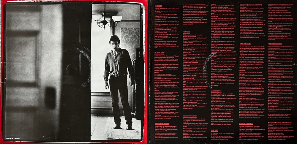 Bruce Springsteen - Nebraska (Голландия 1982г.)