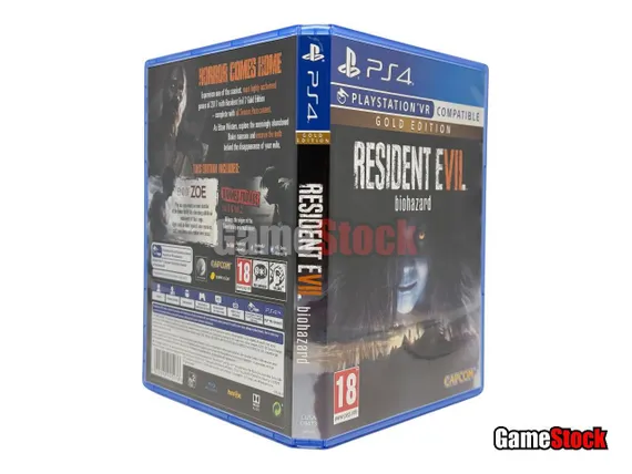 PS4 Resident Evil 7 biohazard Gold Edition (поддержка VR) (Б/У, Русские субтитры, CUSA-09473)