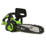 Аккумуляторная цепная пила Greenworks GD24CS30K4, 2007007UB,24v, 30см, АКБ 4 А·ч и ЗУ