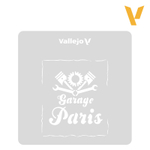 Hobby Stencils: Vintage Garage Sign