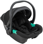 Детская коляска Roan Sol Vintage Leather 2.0 3 в 1 с автокреслом Pituso Santiso Pro Black SL/10/L Black/Black/руч.Черный