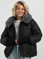 Куртка Рената (черная) Б16488-4М LT Collection