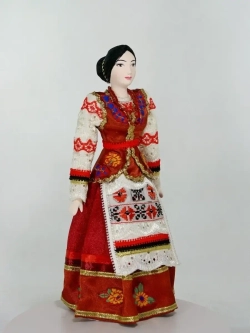 Кукла коллекционная Казачка в сценическом костюме