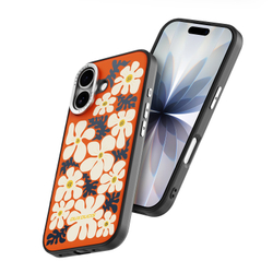 Чехол с MagSafe оранжевого цвета от Dux Ducis для iPhone 17, серия Moro Series Magnetic Case