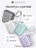 Внешний аккумулятор Gurdini Flow Power (CCC) 10000 mAh 20W ( built-in cables) USB-C/Lightning Silver