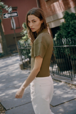 ТРИКОТАЖНОЕ ПОЛО НА МОЛНИИ С КОРОТКИМИ РУКАВАМИ — ZARA