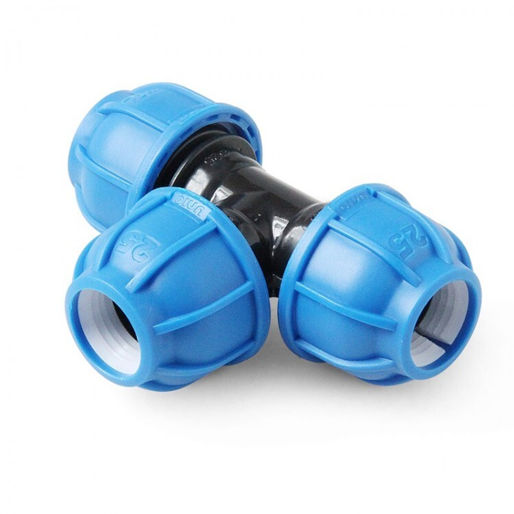 Тройник компрессионный ПНД Pro Aqua UNIO d32мм