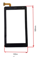Тачскрин (сенсорное стекло) для планшета Prestigio Grace 4327 3G