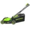 Газонокосилка аккумуляторная GREENWORKS GD40LM411K4 2521007UB