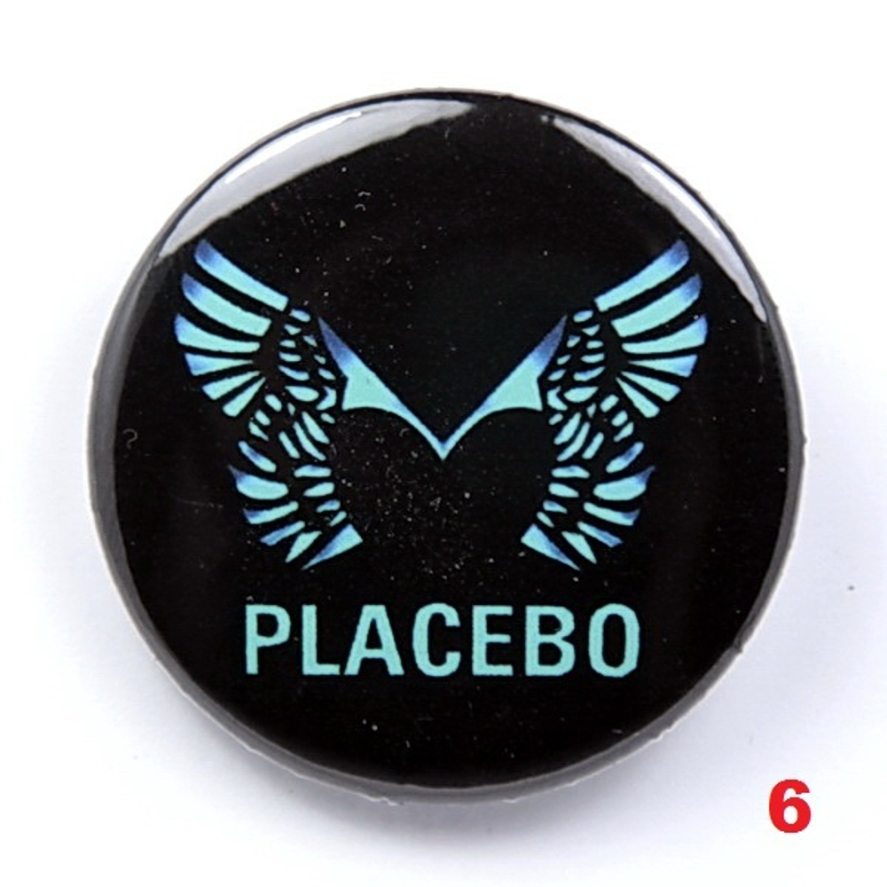 Значок Placebo 36 мм ( в ассортименте )