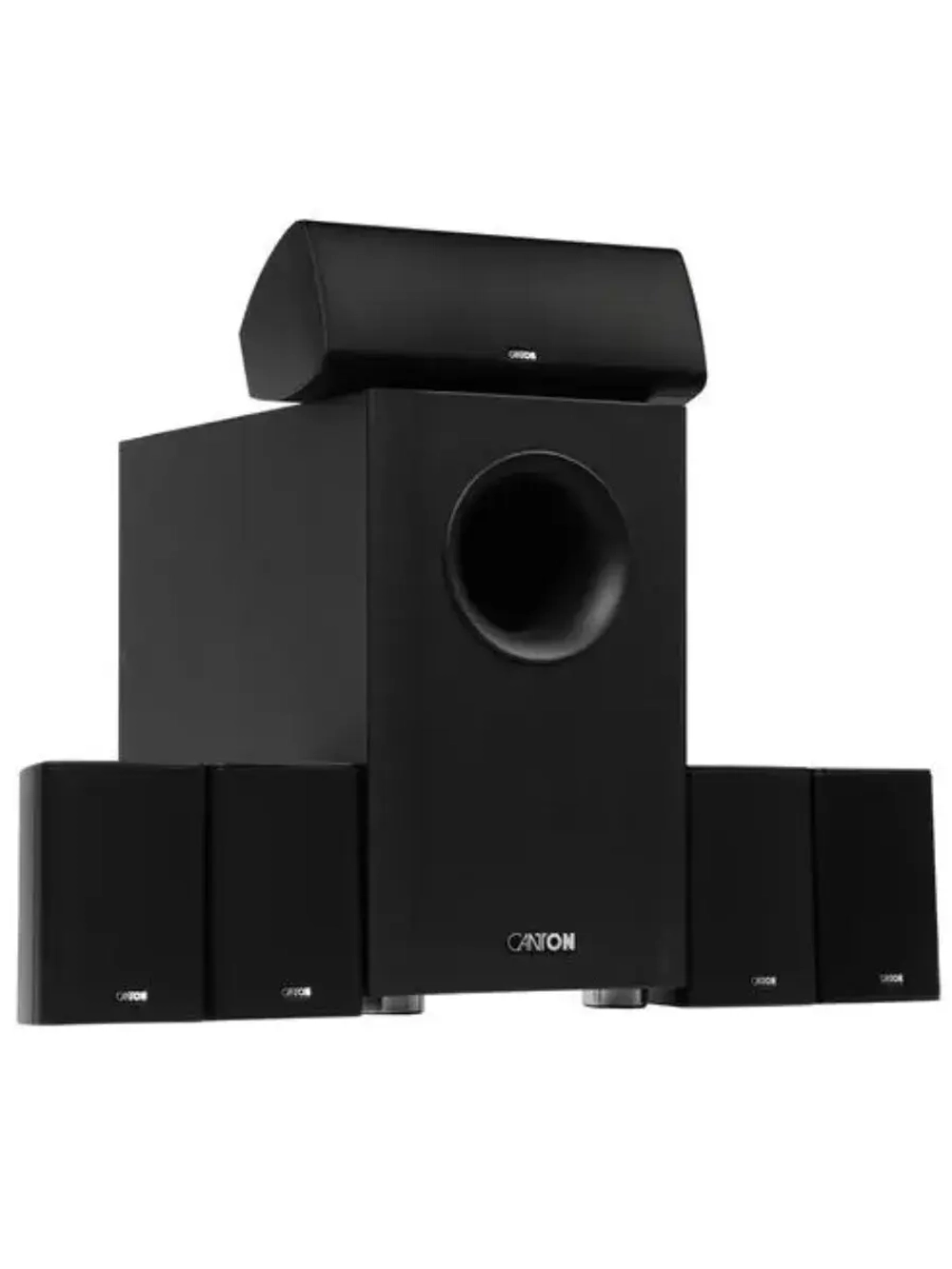 Колонки 5.1 Movie 165 BLACK 60 Вт, питание от сети 220В