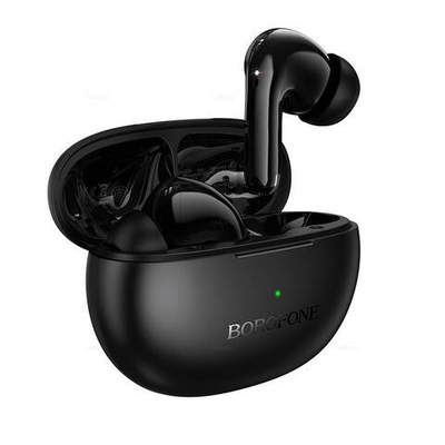 Беспроводные наушники Borofone FQ16 Star ANC+ENC гарнитура с ИИ переводом (black)