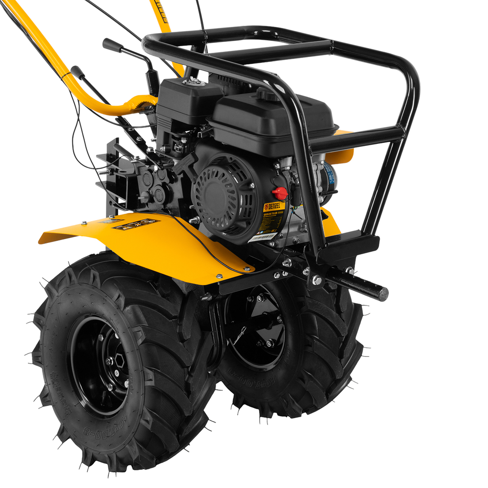 Мотоблок DPT-670S-PRO, 7 л.с., ремен.сцеп, фрез 3х4, ШОМ, передачи 6В/2Н