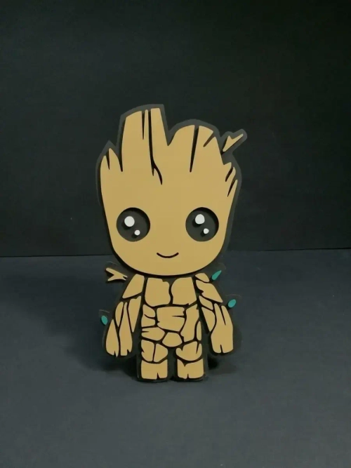 3D Картина по номерам Грут, Marvel, набор для творчества