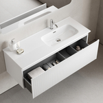Тумба подвесная Sancos Snob R 1.0 с одним ящиком 1195х445х406, Bianco, SNR1.0120RW, арт. SNR1.0120RW
