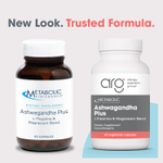 Metabolic Maintenance, ашваганда плюс, смесь с L-теанином и магнием, 60 вегетарианских капсул