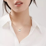 Подвеска из серебра, Tiffany💝 Двойное сердечко.В наличии