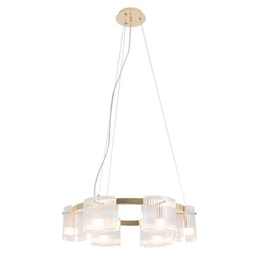 Подвесная люстра 6*G9 ENCANTO SP6 золото Crystal Lux