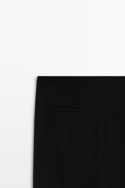 Massimo Dutti Брюки со штрипками, черный
