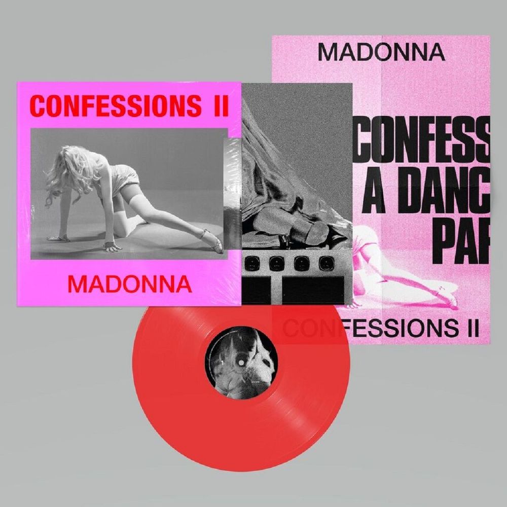 Madonna - Confessions II (Translucent Red Vinyl). Новая запечатанная виниловая пластинка + ПОДАРОК