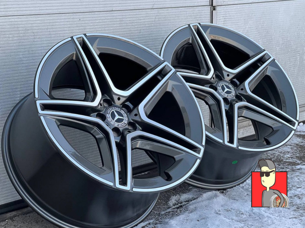 Комплект дисков Mercedes GLS 22x9.5/11.5 et45/47 5x112