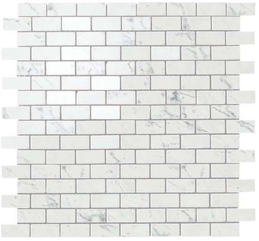 Мозаика Керамогранит Marvel Stone Carrara P. Mosaico LAPP. Burattato Мозаика Керамогранит Marvel Stone Carrara P. Mosaico LAPP. Burattato